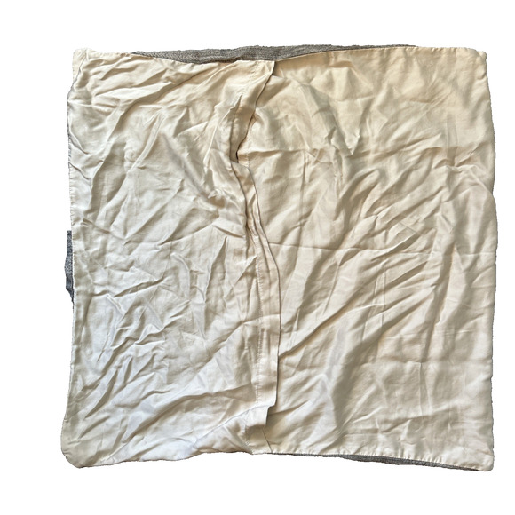 West Elm Euro Sham 26" Silky Tencel Striated in Elm Pillow Case - Picture 5 of 7